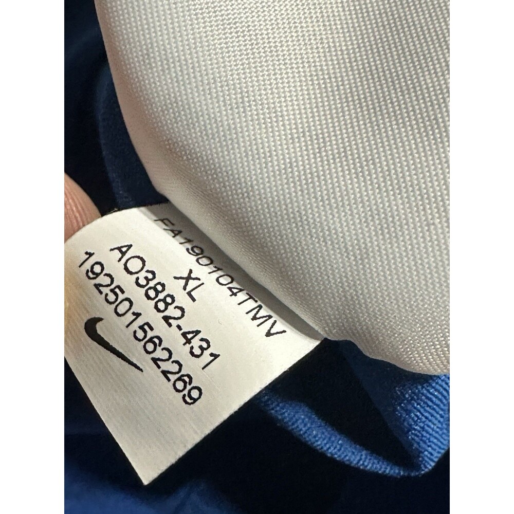 Indianapolis Colts Nike NFL On Field Dri-Fit Polo Golf Shirt Mens Size XL Blue - Picture 9 of 10
